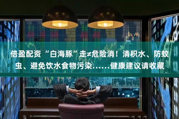 倍盈配资 “白海豚”走≠危险消！清积水、防蚊虫、避免饮水食物污染……健康建议请收藏